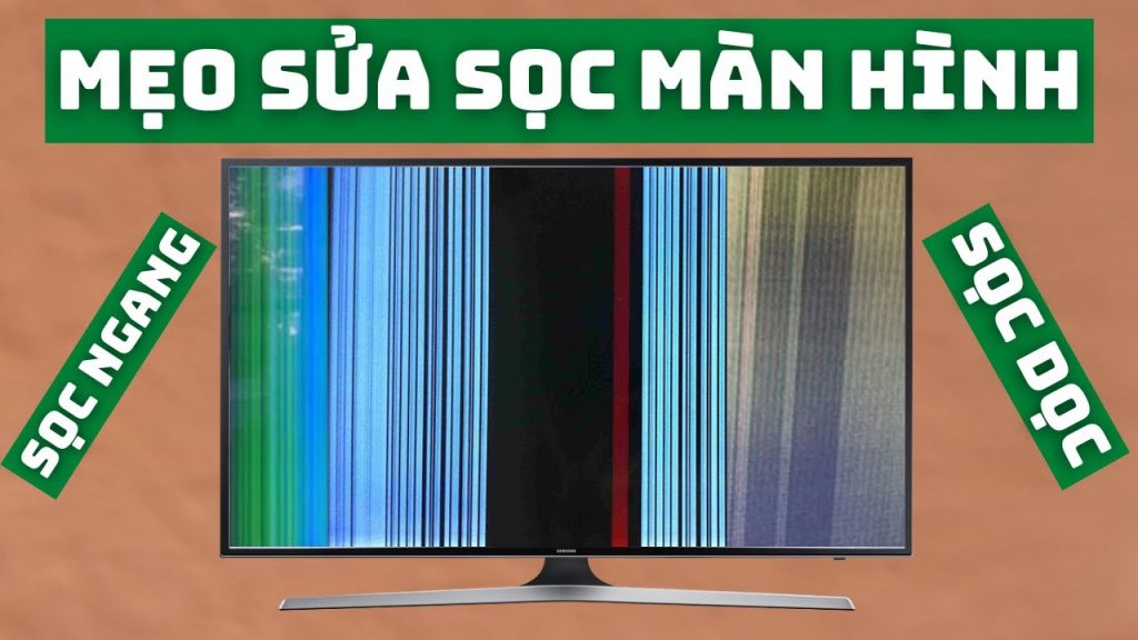 sửa tivi bị sọc màn hình